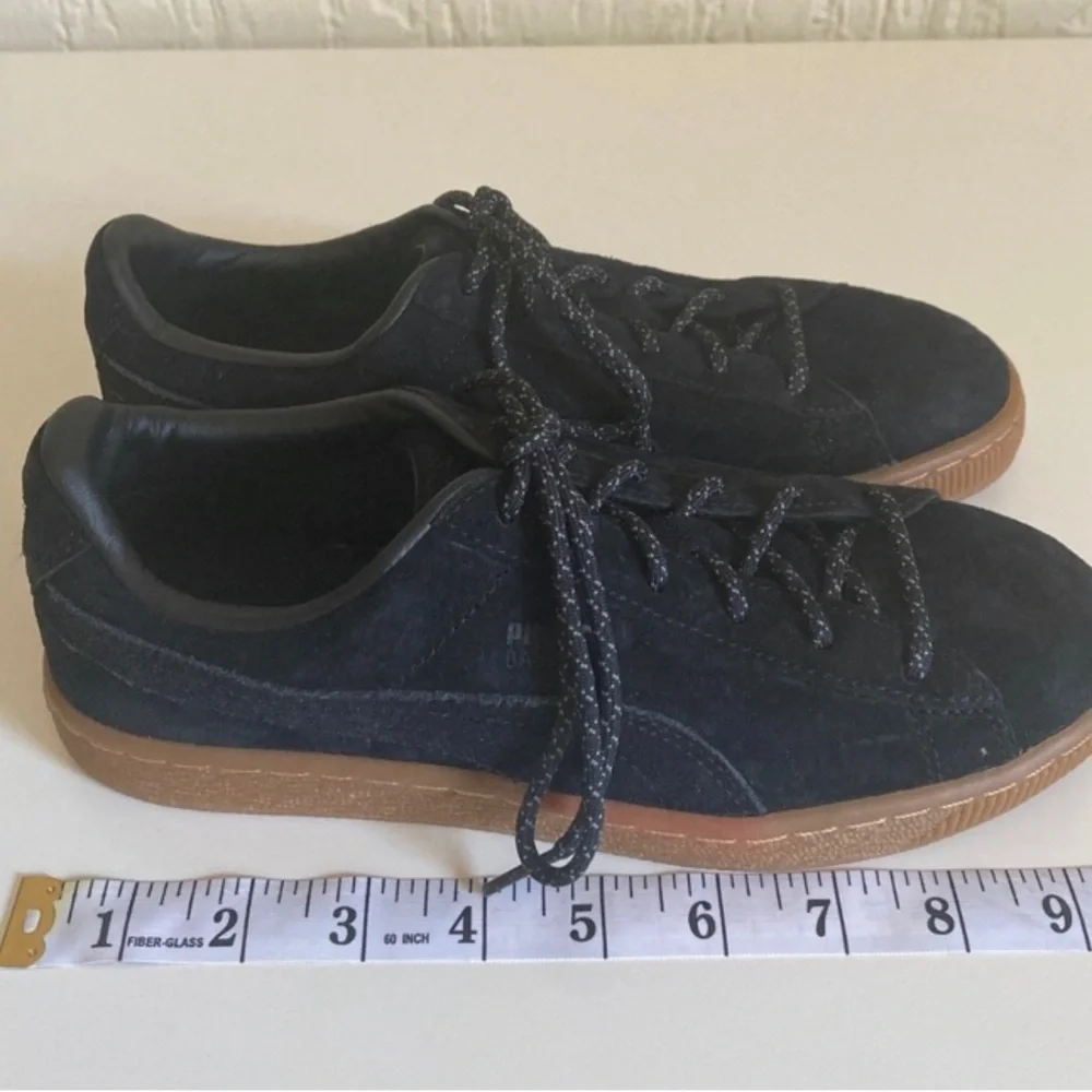 Puma Black Basket Sneakers Kid’s Size 6.5